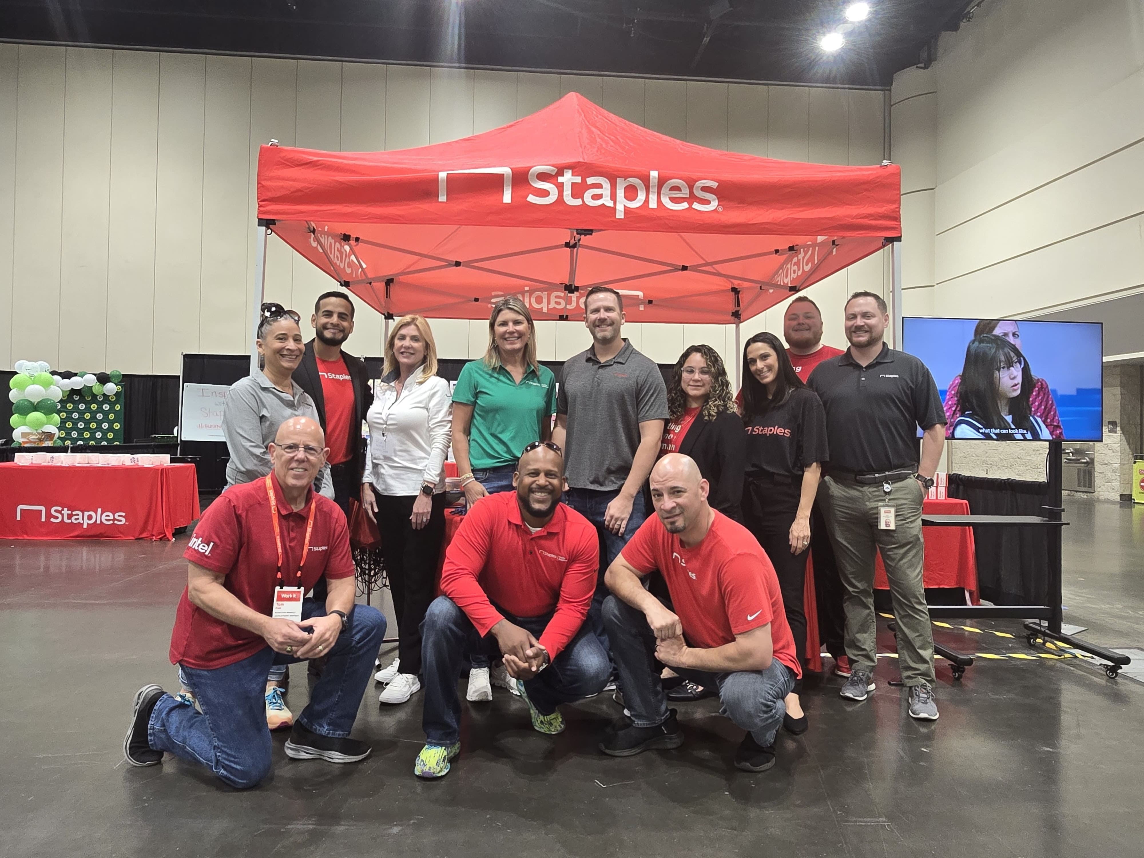 Event volunteers, including BRG members, at JA Inspire in Orlando FL.