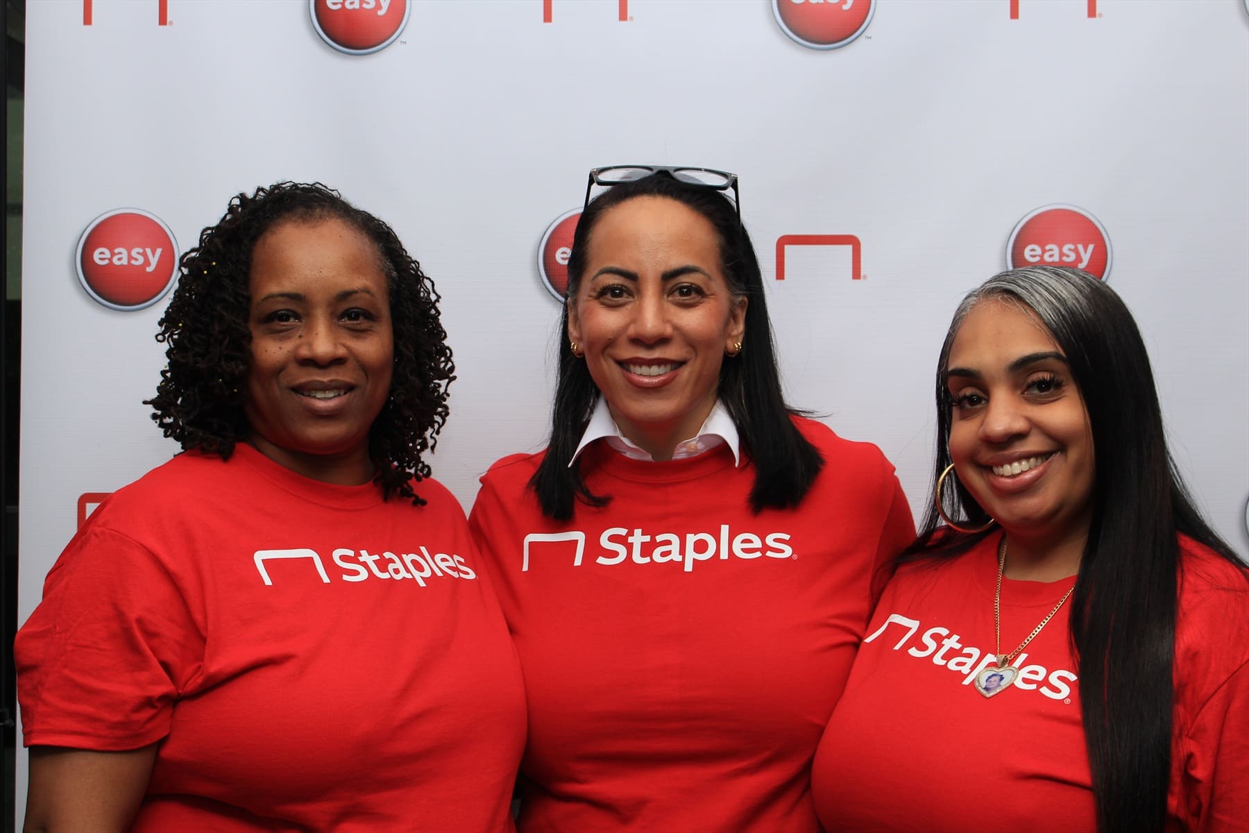 A few of our Business Resource Group (BRG) co-chairs supporting Staples 'Easy' brand launch