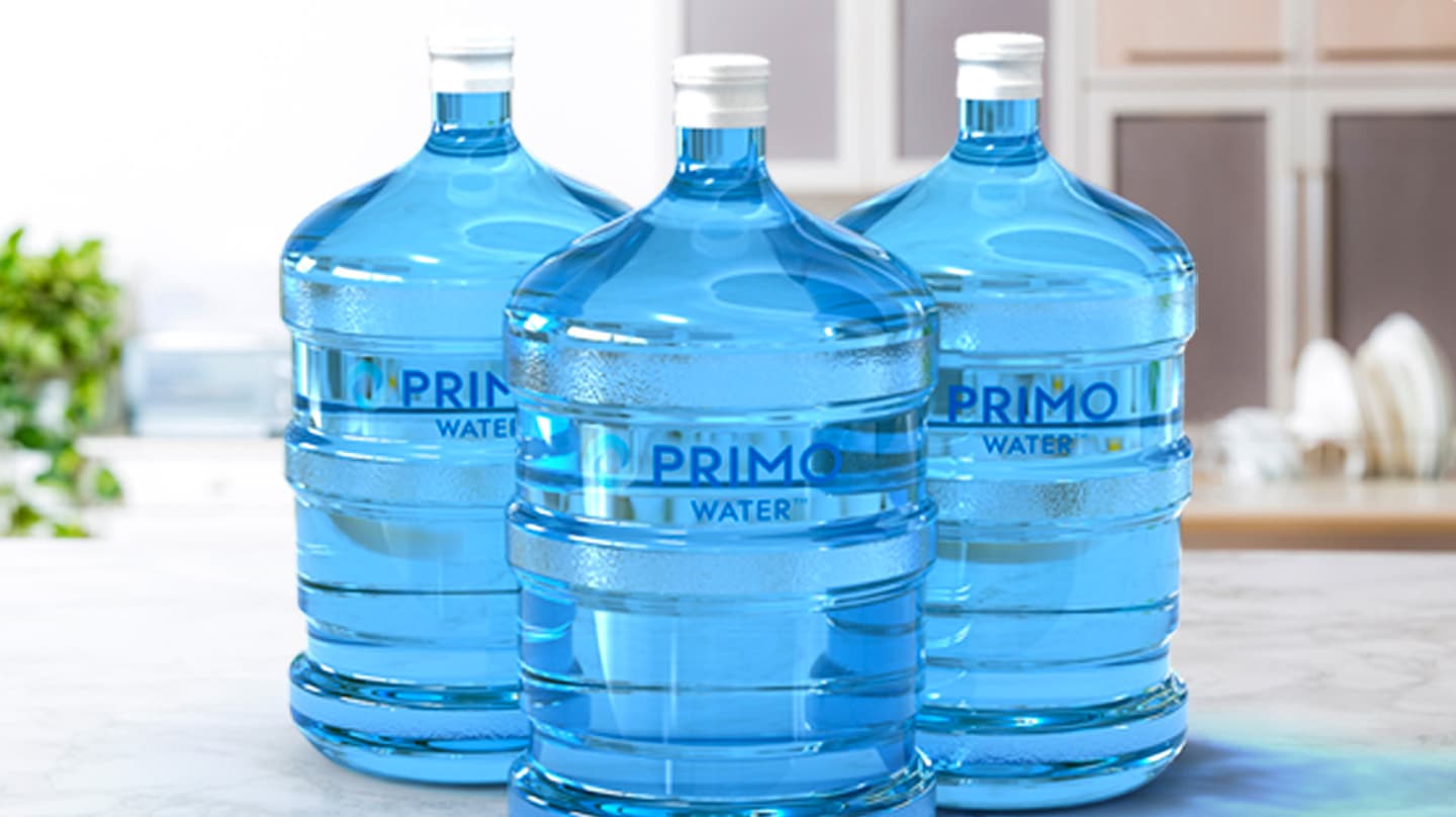 Primo Water. Buy 2, Get 1 Free! This exclusive offer is being made for Staples customers only! Buy 2 refreshing 5-gallon bottles and get 1 free. We'll deliver them right to your home or office! Order now.
