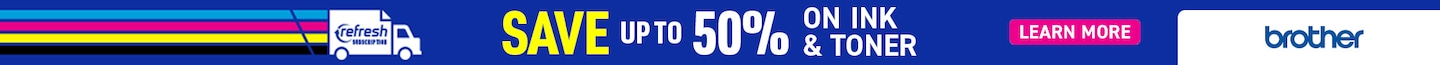 Refresh Subscription. Save up to 50% on ink & toner. Learn more. Brother