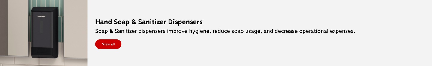 Hand Soap & Sanitizer Dispensers. Soap & Sanitizer Dispensers improve hygiene, reduce soap usage, and decrease operational expenses. View all.