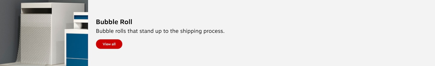 Bubble Roll. Bubble Rolls that stand up to the shipping process. View all.
