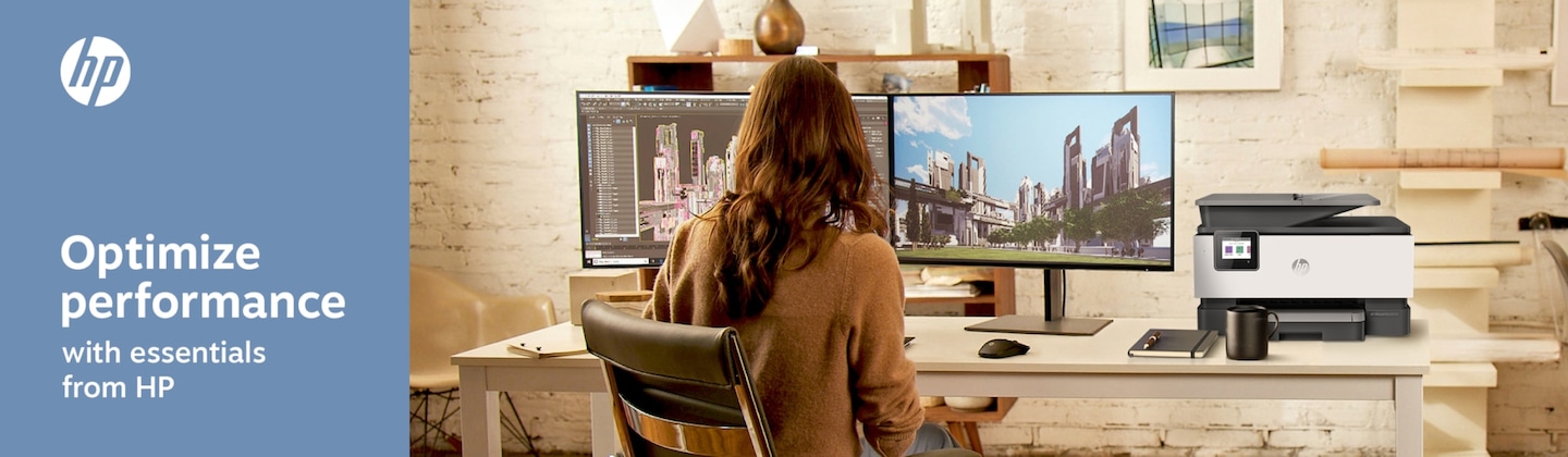 HP> Optimize performance with essentials from HP