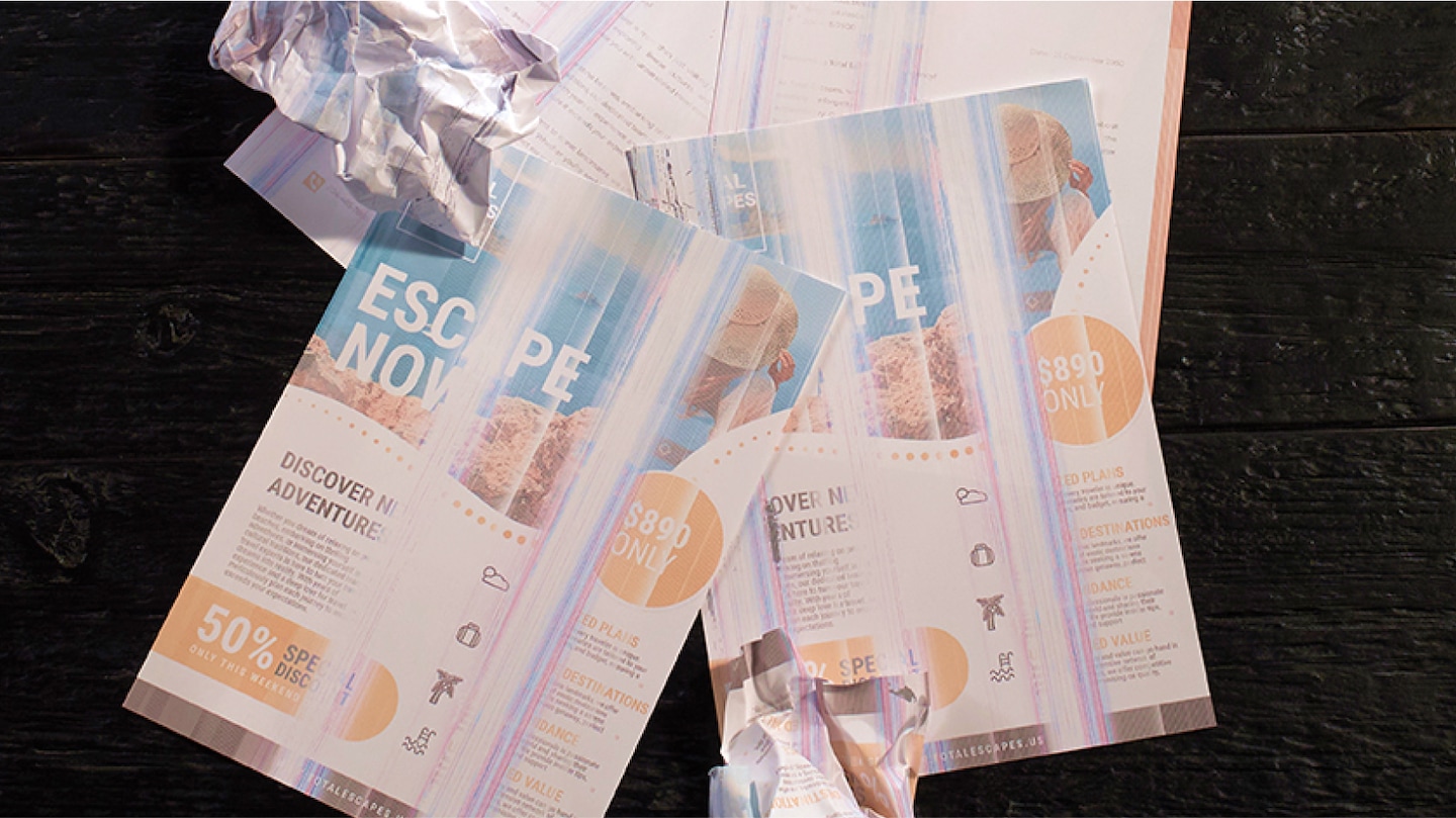 2. Imitations can lead to costly reprints. 50% of pages printed with an imitation cartridge had to be reprinted, per an HP study, and nearly 75% of pages had quality defects.