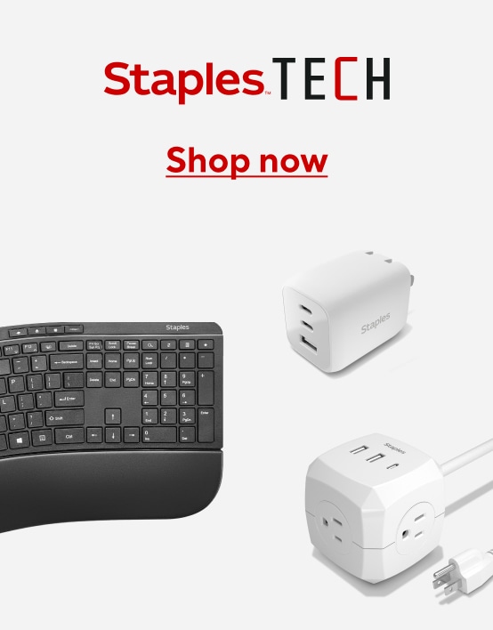 Staples TECH. Shop now