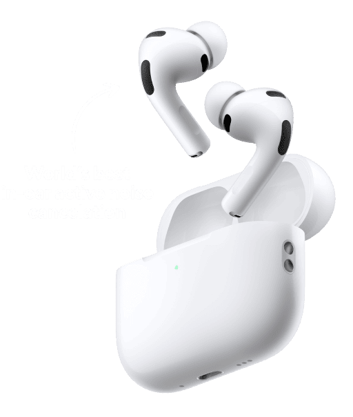World's best in-ear active noise cancelation