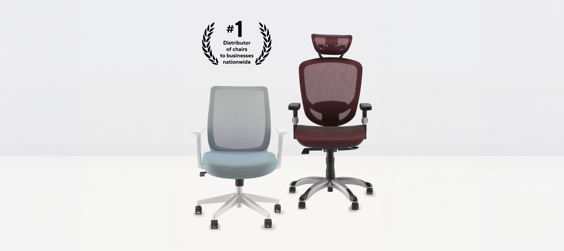 Welcome banner: Find your perfect office chair