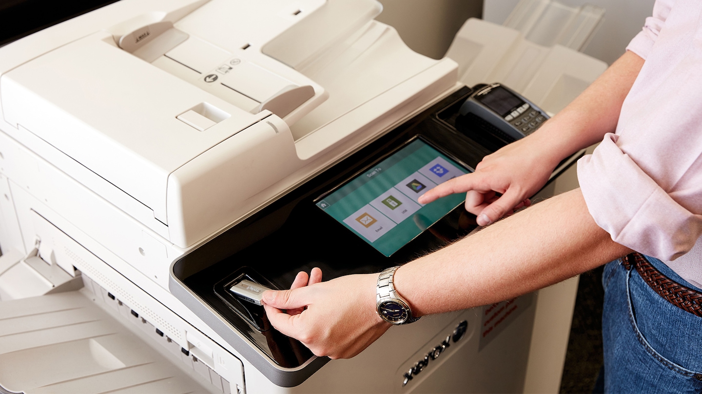 All-In-One. All-in-one function allows for print, scan, & copy functionality in one printer. They come in space-saving designs with versatile functionality and user-friendly features for enhanced productivity.  Best for: all users, whether for home, a home office, or working in an office.  Key features:  Handle multiple document tasks (print, scan, copy, fax) in one device Connectivity options such as Wi-Fi and USB User-friendly interfaces for easy operation Available in both inkjet and laser models Cater to different needs in terms of print quality, speed, and volume