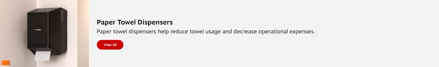 Paper Towel Dispensers. Paper towel dispensers help to reduce towel usage and decreases operational expenses. View all.