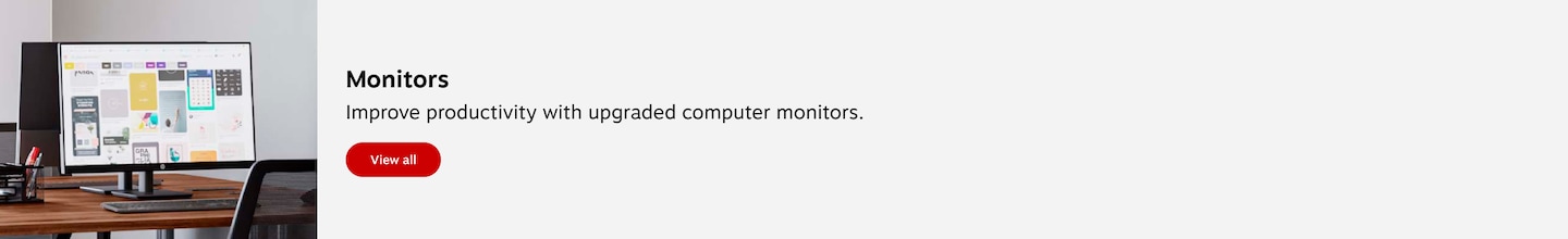 Monitors. Improve your productivity and multitask better with an upgraded computer monitor for your office.