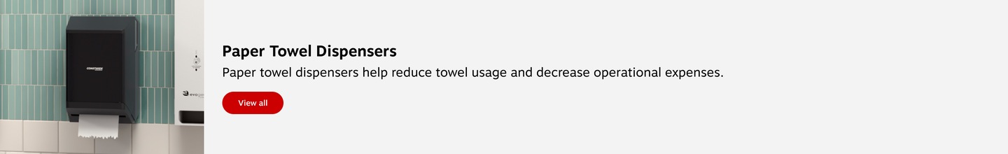 Paper Towel Dispensers. Paper towel dispensers help to reduce towel usage and decreases operational expenses. View all.