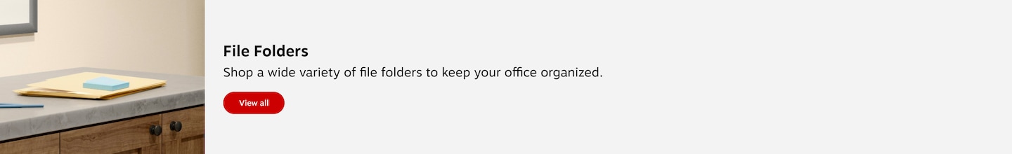 File Folders. Shop a wide variety of file folders to keep your office or home organized. View all.