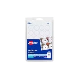 White Dot Stickers
