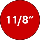 1 1/8" Labels