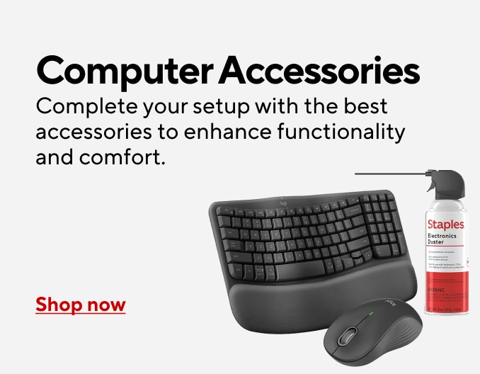Computer Accessories Complete your setup with the best accessories to enhance functionality and comfort. Shop Now
