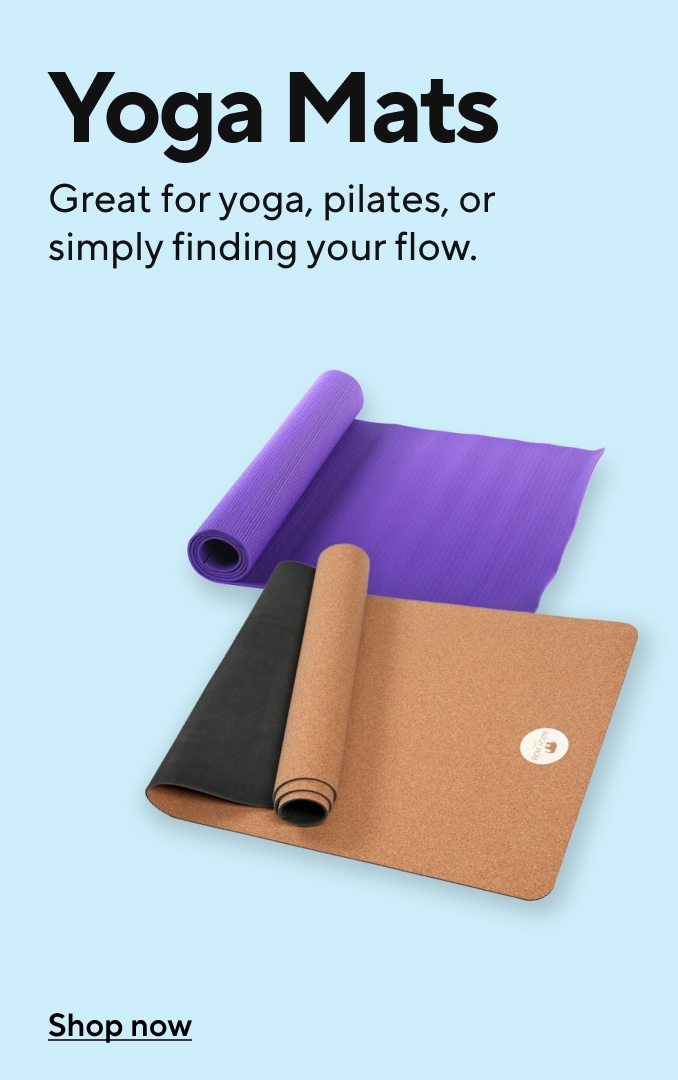 Yoga Mats. Great for yoga, Pilates, or simply finding your flow.