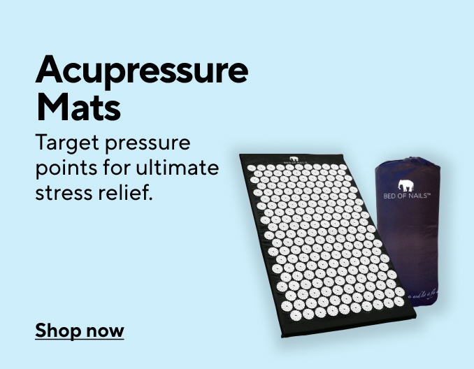Acupressure Mats. Target pressure points for ultimate stress relief.