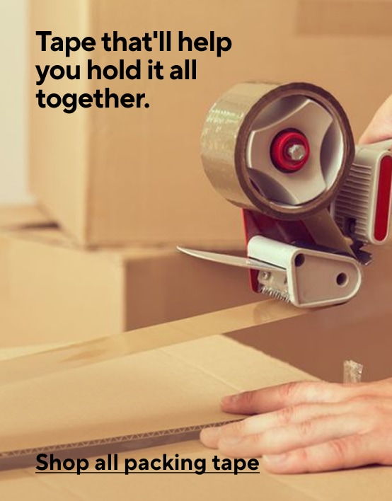 Tape that'll help you hold it all together. Shop all packing tape.