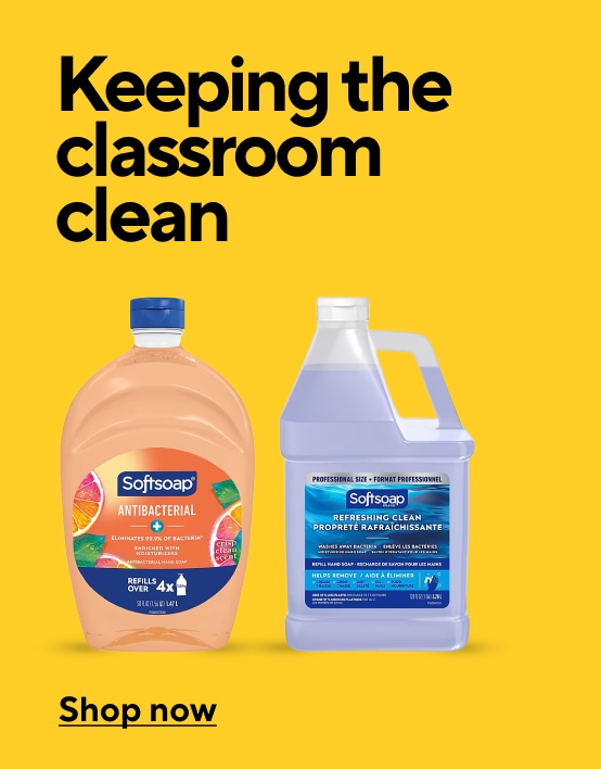 Keeping the classroom clean. Shop now.