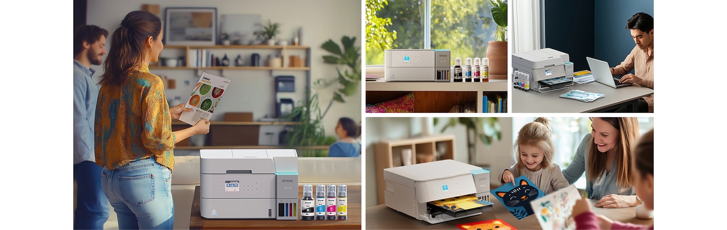 Images of Epson EcoTank in use