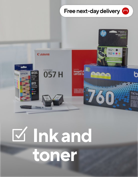 Free next-day delivery Ink & toner