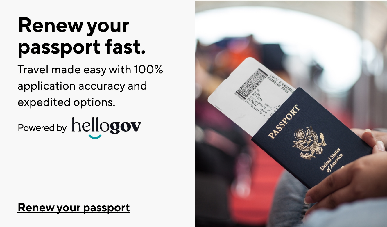 Expedited passport renewals. Make travel easier with 100% application accuracy and expedited options. Get started.