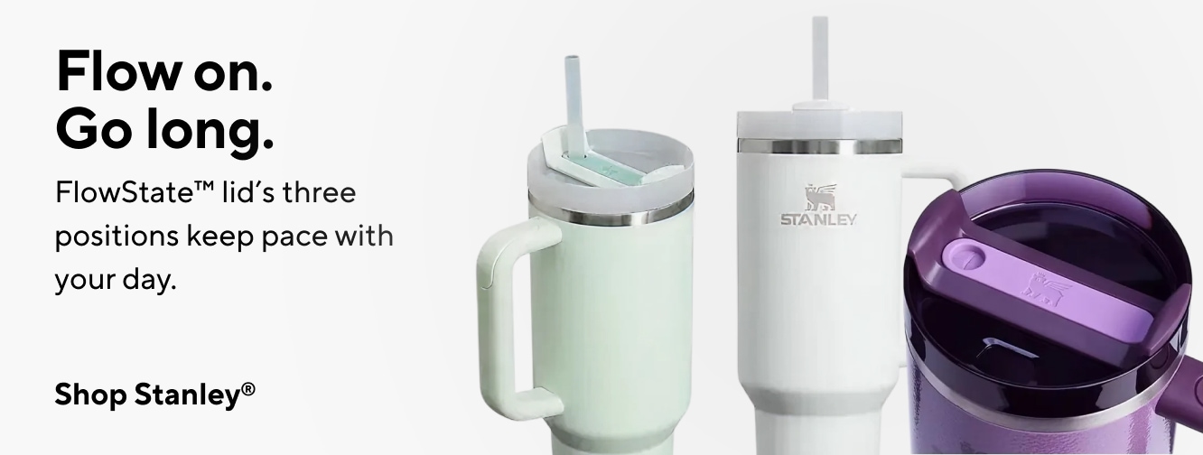 Flow on. Go long. Flowstate lid's three positions keep pace with your day. Shop Stanley.