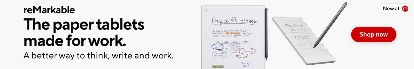 reMarkable. The paper tablets made for work. A better way to think, write and work. Shop now. New at Staples.