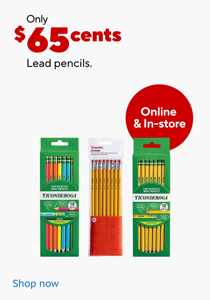65 cent pencils shop now