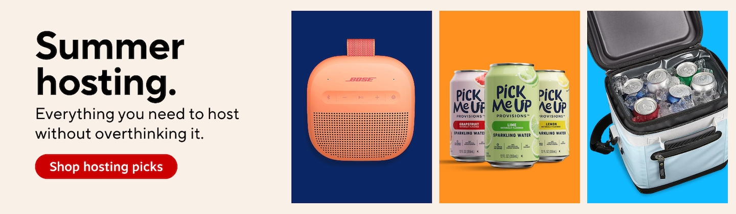 Summer hosting. Everything you need to host without overthinking it. Shop hosting picks