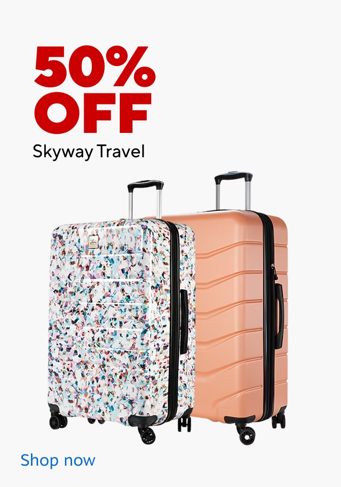 50% off all Skyway luggage. Shop now.
