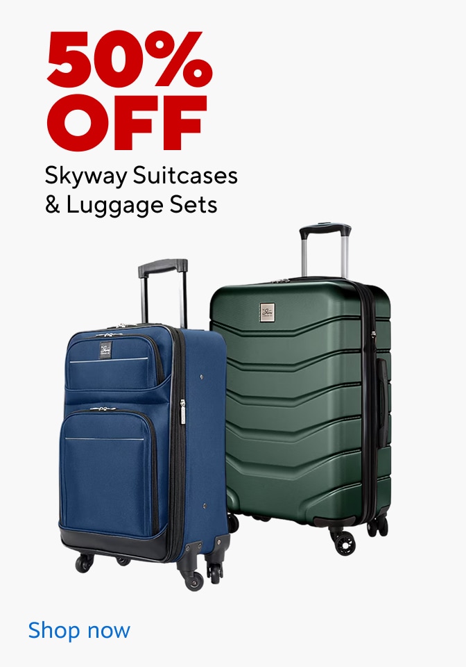50% off Skyway suitcases and luggage sets. Shop now.