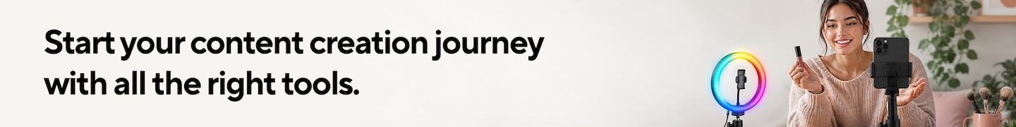 Start your content creation journey with all the right tools