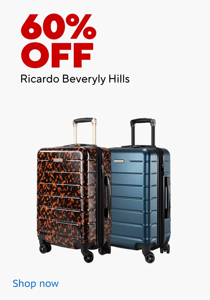60% off all Ricardo Beverly Hills luggage. Shop now.