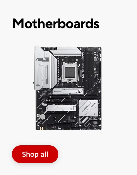 Motherboards. Shop all