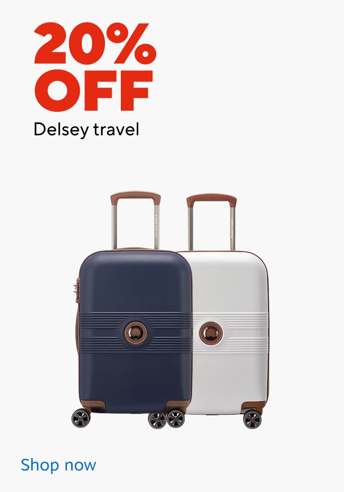 20% off Delsey Travel. Shop Now.