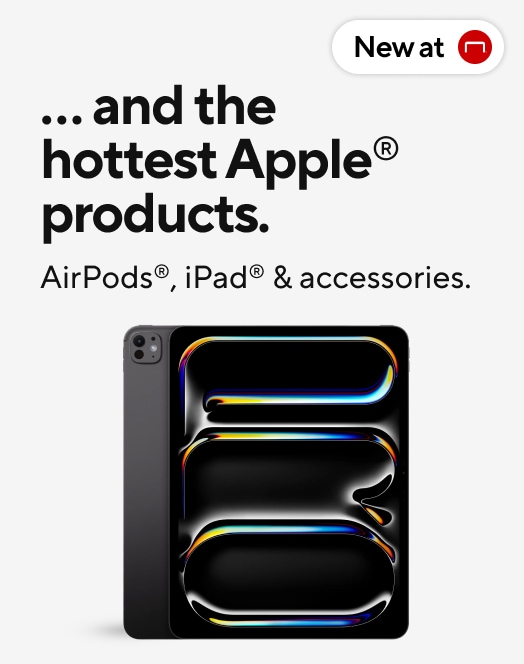 New at Staples…and the hottest Apple® products. AirPods®, iPad® & accessories.