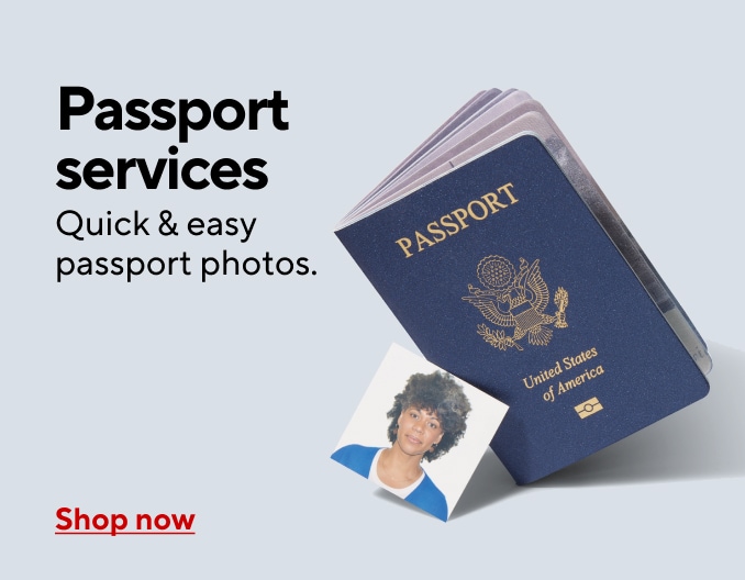 Passport services. Quick & easy passport photos. Shop now.