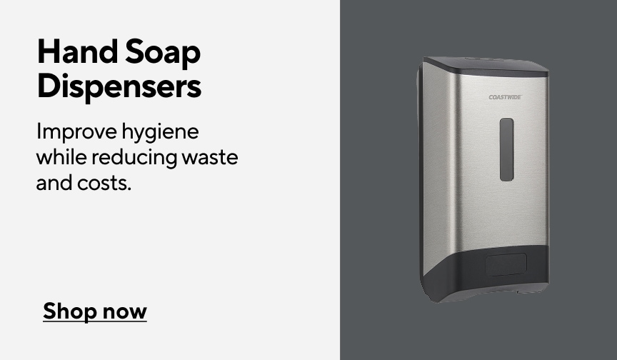 Hand Soap Dispensers. Improve hygiene while reducing waste and costs. Shop now.