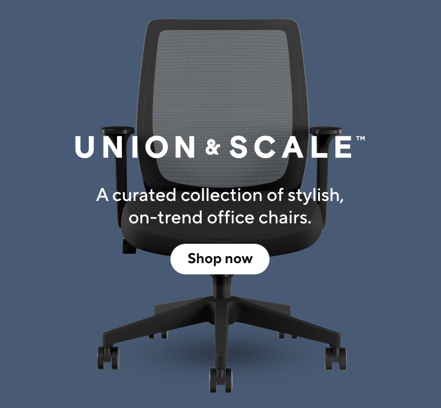 Union & Scale | A curated collection of stylish, on-trend office chairs | Shop now