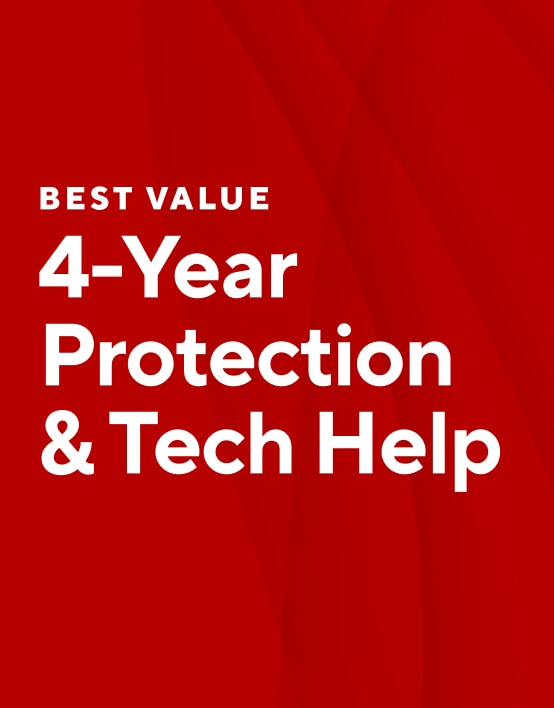 BEST VALUE 4-Year Protection & Tech Help