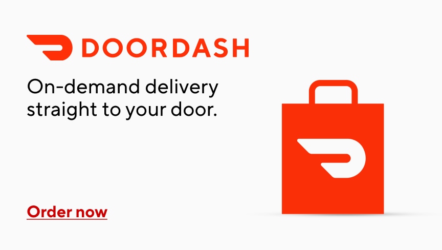 Doordash. On-demand delivery straight to your door. Order now.