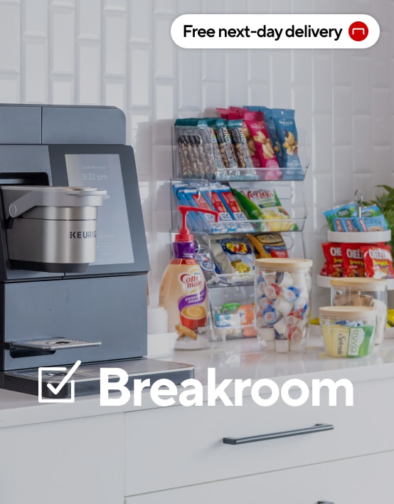 Breakroom Free next-day delivery Staples