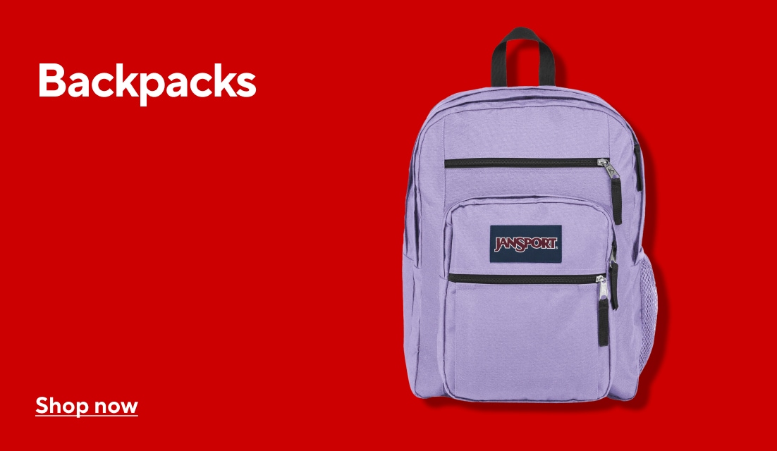 Backpacks. Shop now.