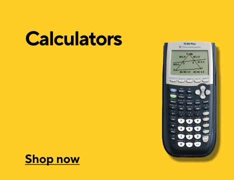 Calculators. Shop now.