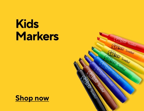 Kids markers. Shop now.