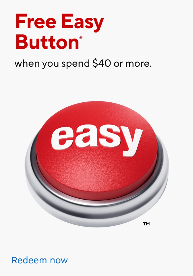 Free Easy Button Redeem Now