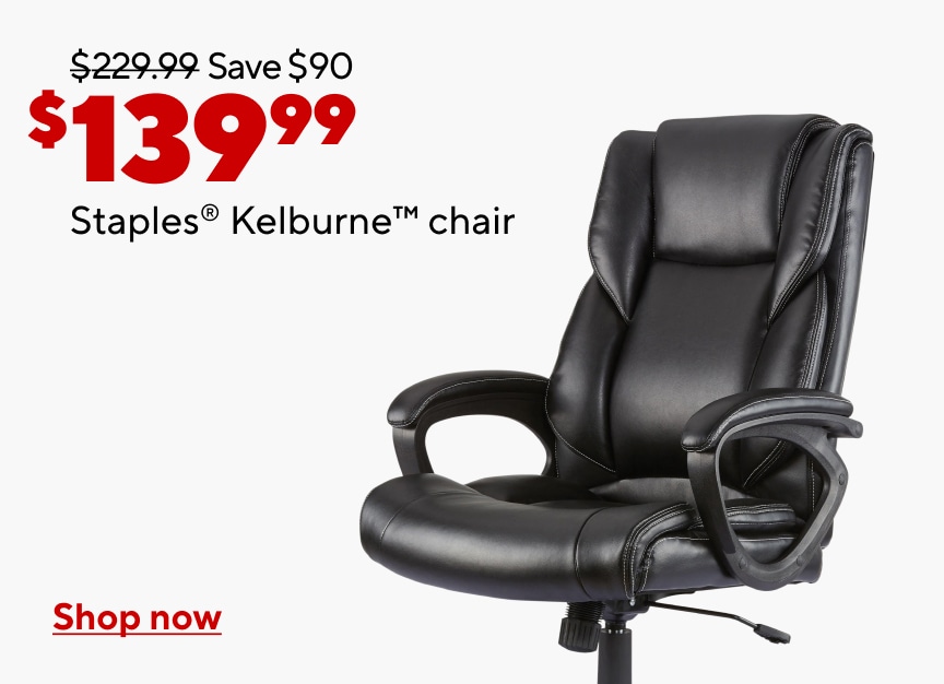 $229.99 Save $90 Now $139.99. Staple Kelburne chair. Shop Now
