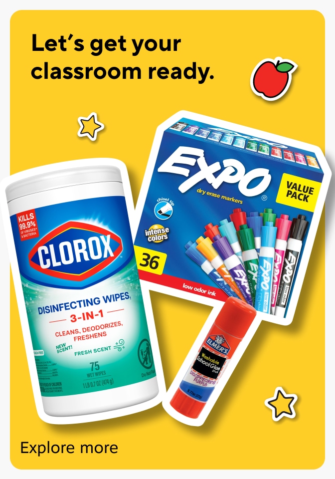 Let's Get your Classroom Ready. Explore More