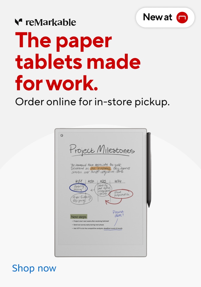 eMarkable The paper tablets made for work. Order online for in-store pickup